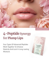 Collagen lip patch featured in THE KLARA Glow Starter Set | THE KLARA Glass Skin Kit | collagen face mask set | Peptide Collagen Lip Patch 5 Sheets  Package